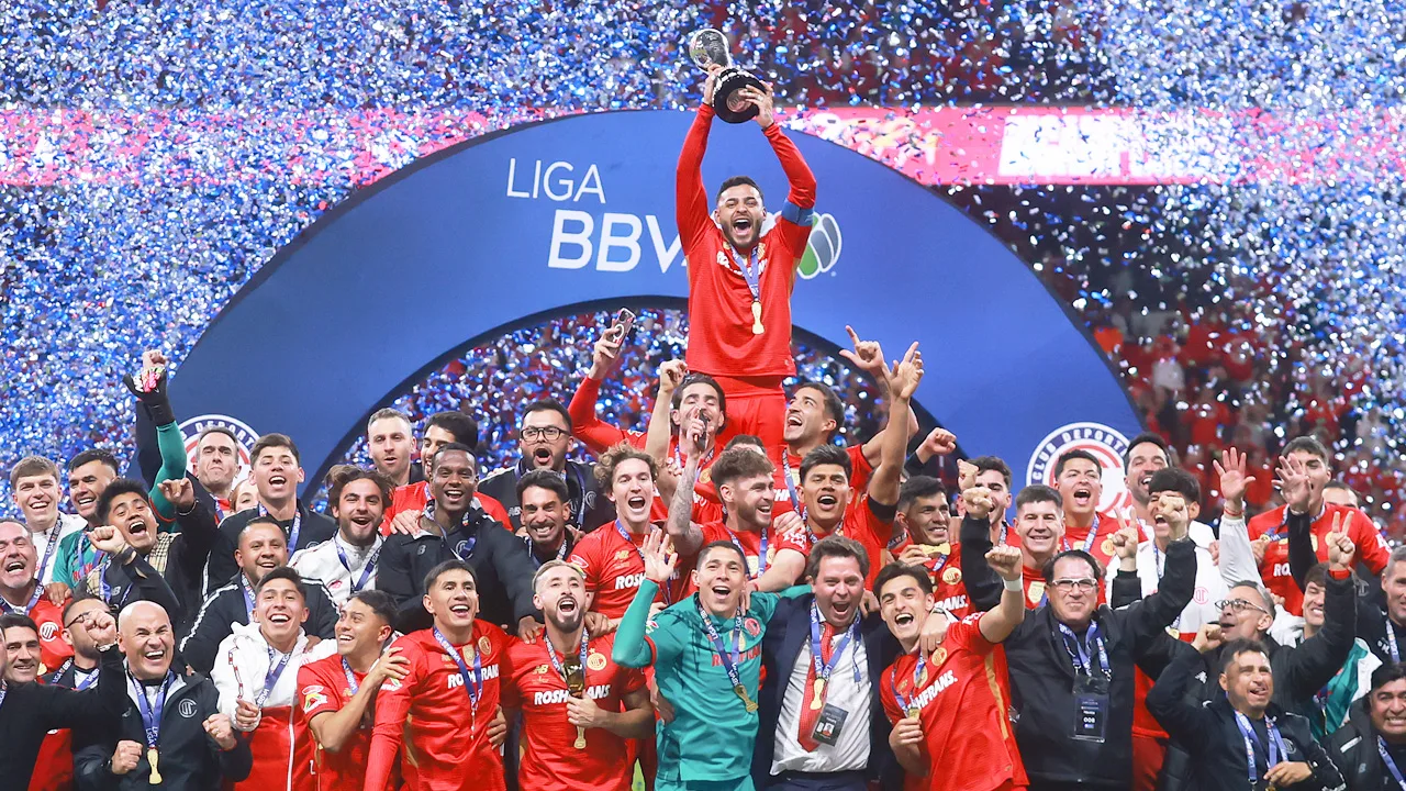 Toluca, bicampeón de Liga MX.