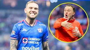 Carlos Rotondi muestra gesto de respeto a Gabriel Milito tras eliminación de Chivas ante Cruz Azul