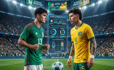 Predicción de la IA para México vs. Australia