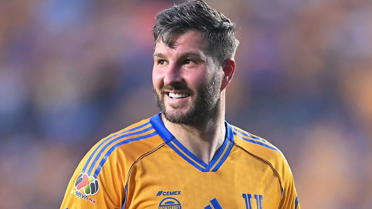 André Pierre Gignac, jugador de Tigres. 
