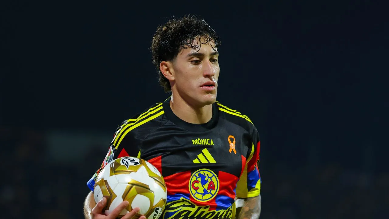 Alejandro Zendejas, jugador del América. 