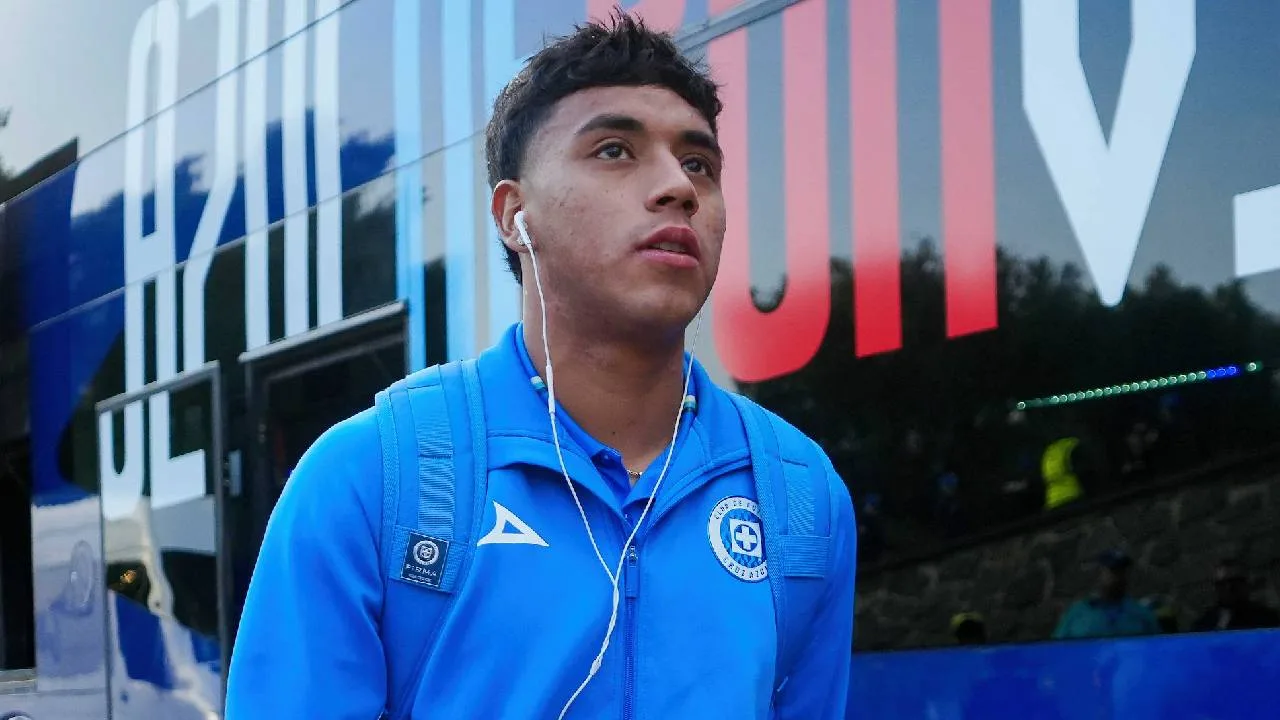 Amaury Morales, jugador de Cruz Azul.