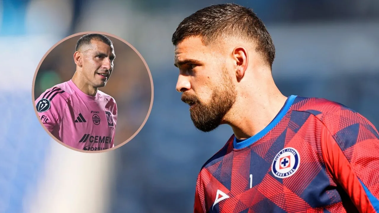 Andrés Gudiño sería la primera baja de Cruz Azul tras ser campeón y pelearía minutos con Nahuel Guzmán.