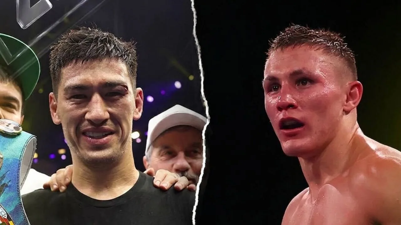 Dmitry Bivol y Michael Eifert. 