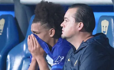 Carrasquilla se lesionó con Pumas.