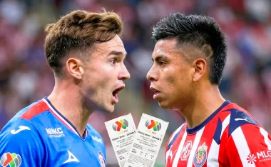 Los boletos para la serie de Chivas vs Cruz Azul.