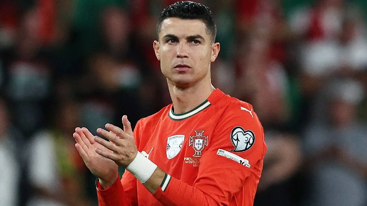 Cristiano Ronaldo, delantero portugués.