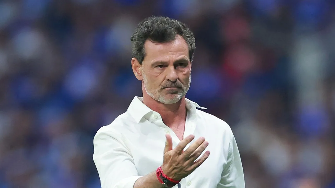 Diego Cocca, entrenador del Atlas. 