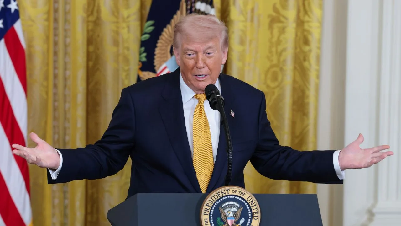 Donald Trump, presidente de los Estados Unidos.