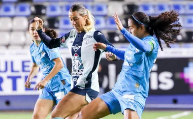 Pachuca vs Rayadas Femenil.