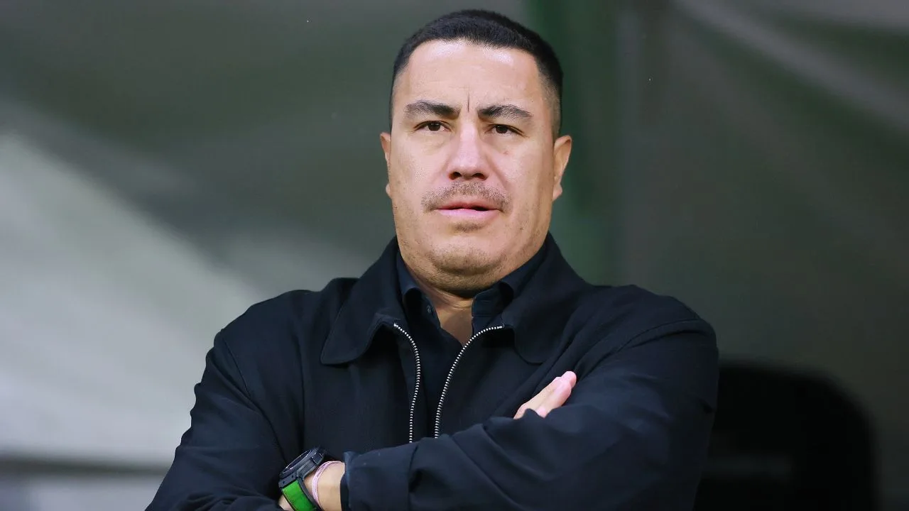 Efraín Juárez, director técnico de Pumas. 