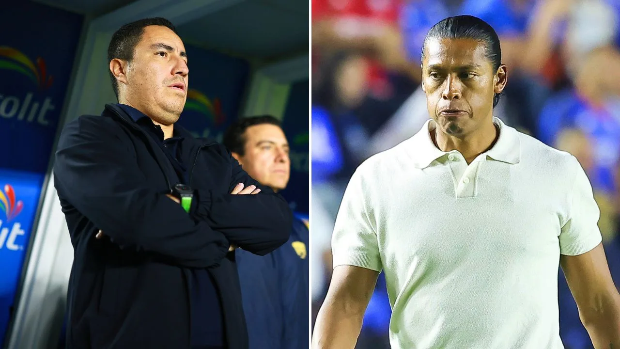 Cruz Azul vs Pumas: la polémica seña de Efraín Juárez a Huiqui que encendió las redes.
