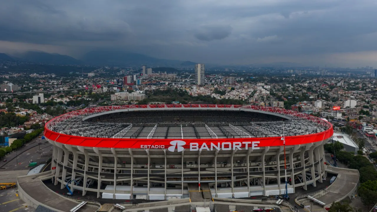 El Estadio Azteca está listo para recibir su tercer Mundial. 