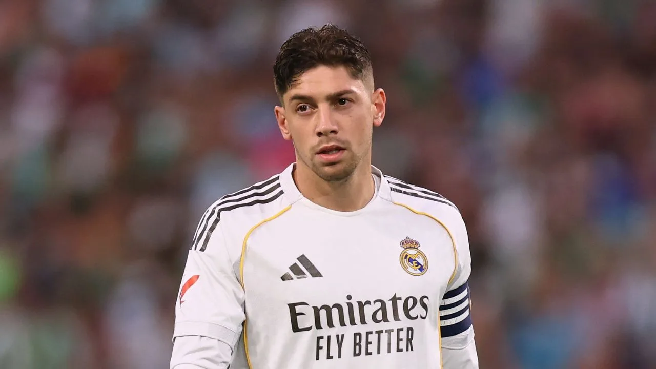 Federico Valverde, jugador del Real Madrid. 