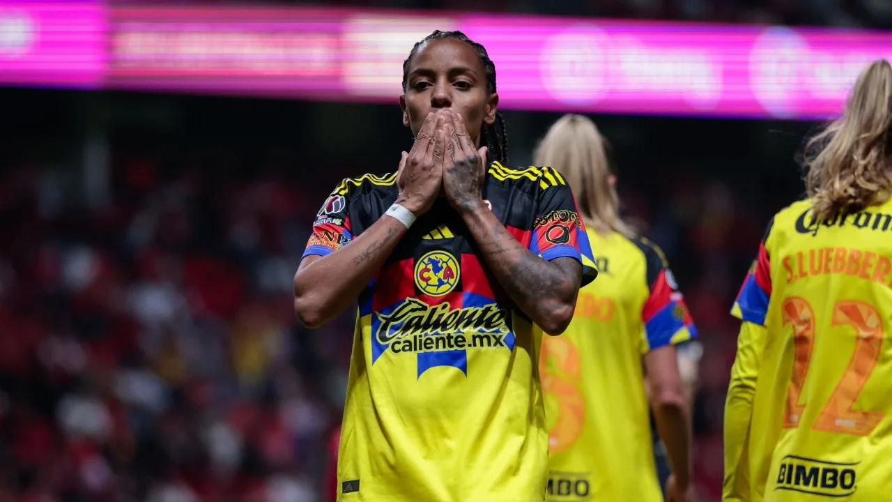 Geyse Ferreira, jugadora del América Femenil.