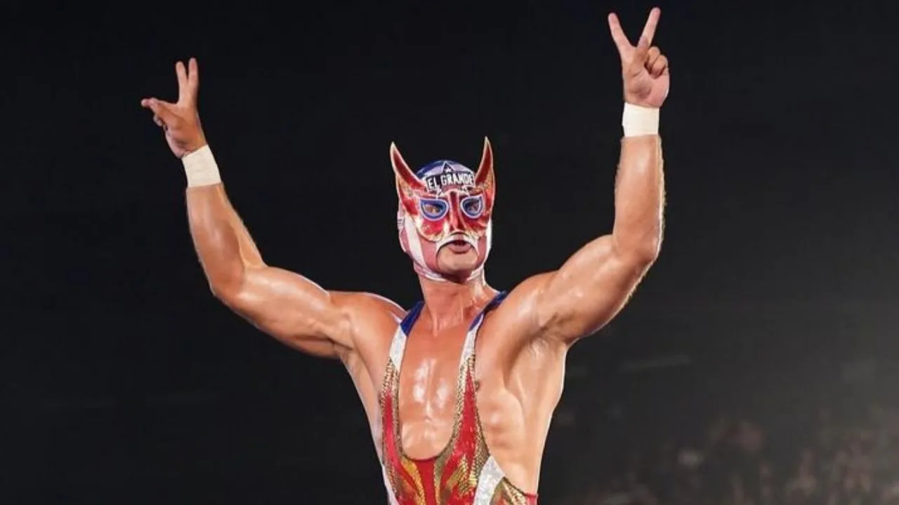 El Grande Americano, luchador de la Triple A y WWE. 