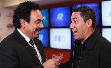 Hugo Sánchez y Efraín Juárez