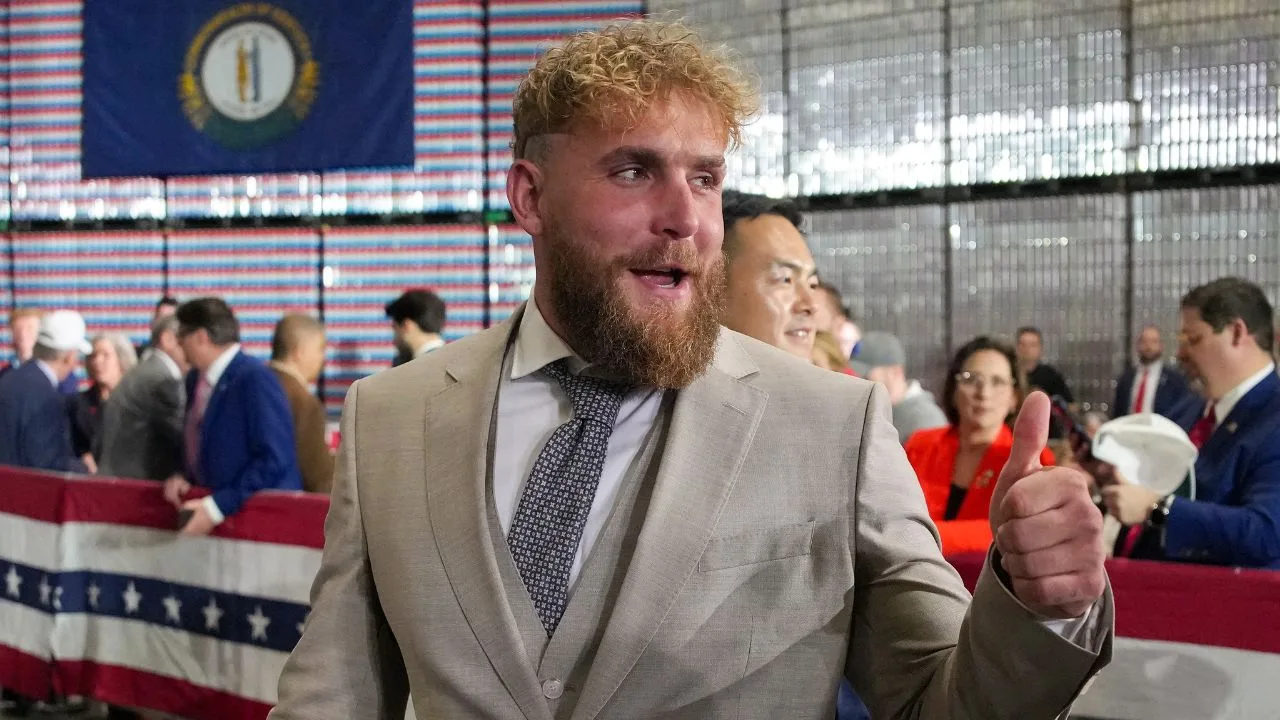 Jake Paul, influencer convertido en boxeador.