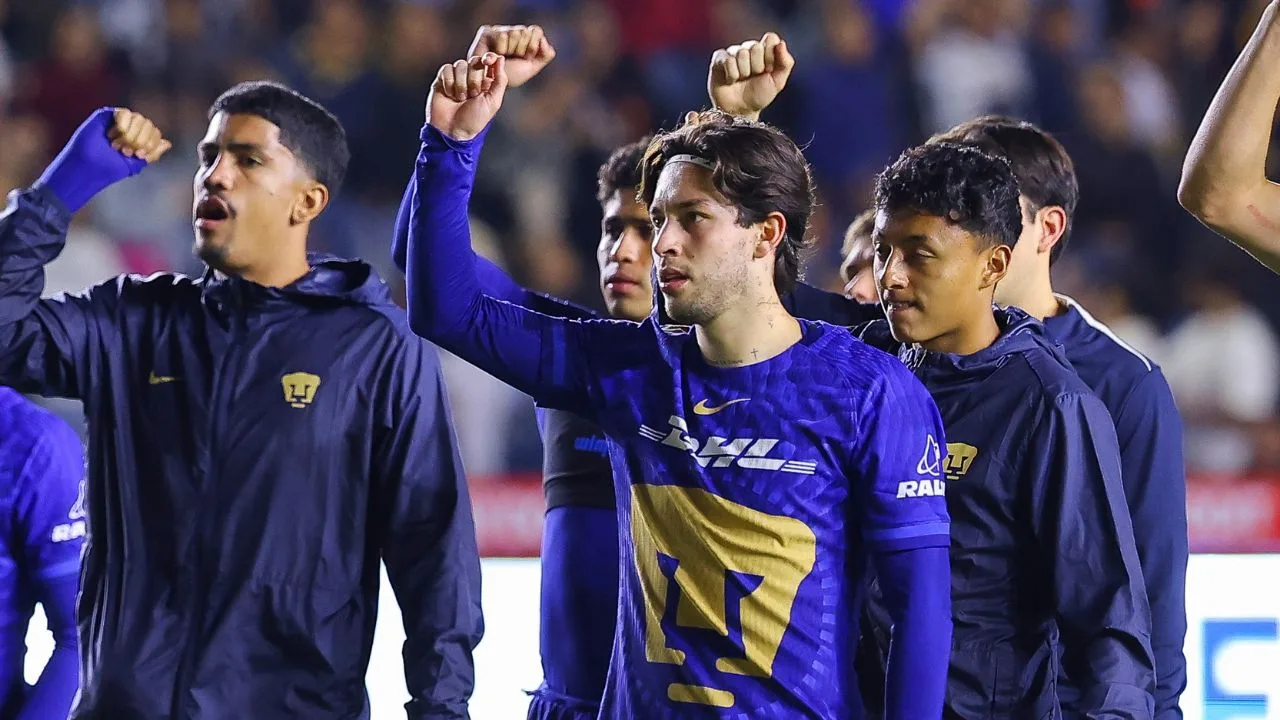 Jordan Carrillo, jugador de Pumas. 