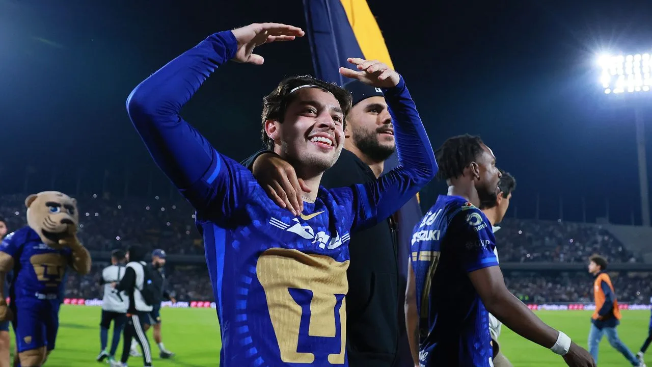 Jordan Carrillo juega con Pumas a préstamo, ya que le pertenece a Santos Laguna. 