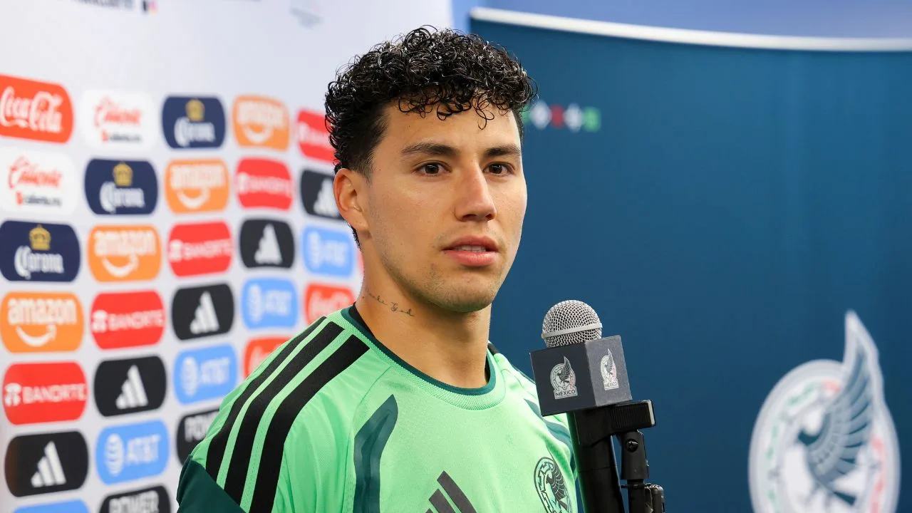 Jorge Sánchez, jugador de la Selección Mexicana. 