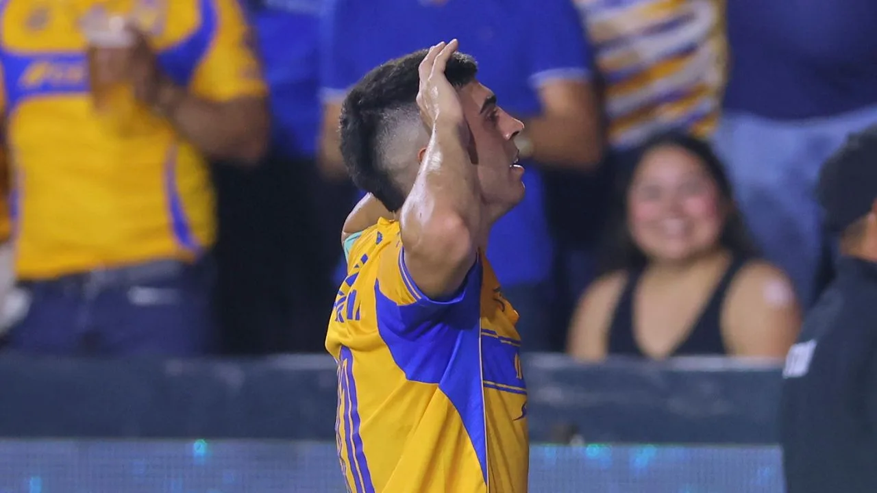 Juan Brunetta, jugador de Tigres. 
