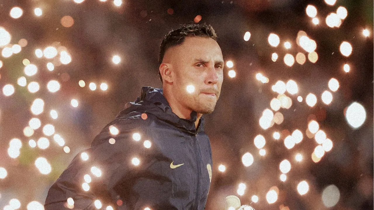 Keylor Navas, portero de Pumas. 