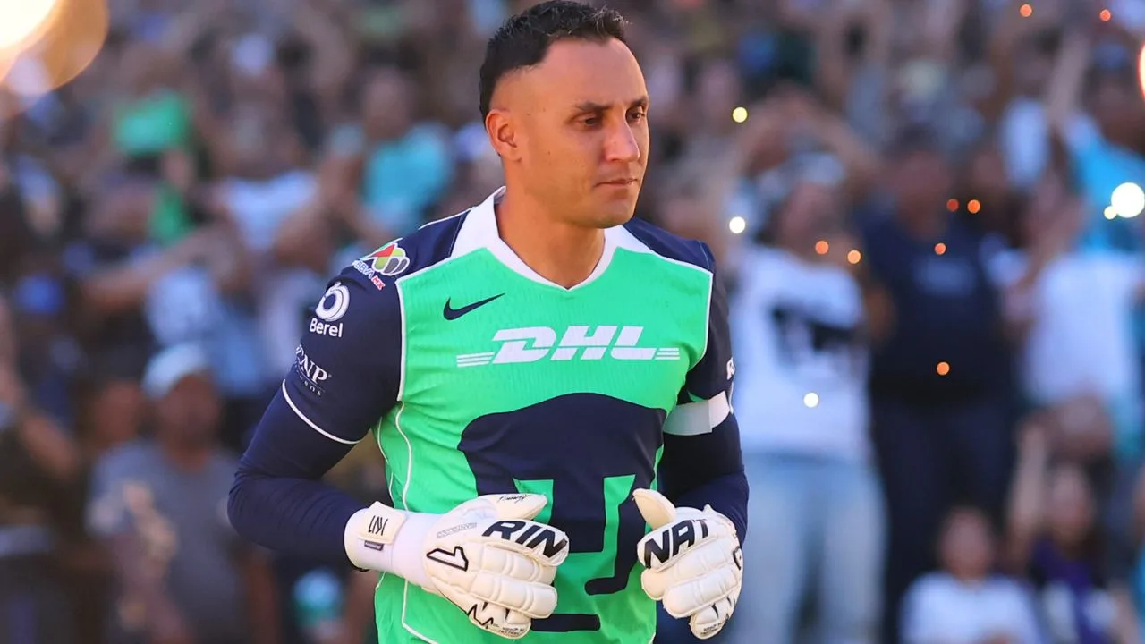 Ganó tres Champions League, pero así disfrutó Keylor Navas en solitario la Final con Pumas.