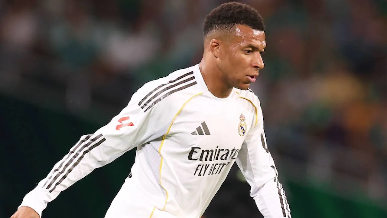 Kylian Mbappé, jugador del Real Madrid.