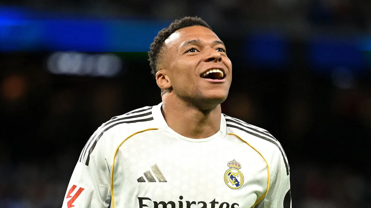 Kylian Mbappé, jugador del Real Madrid. 
