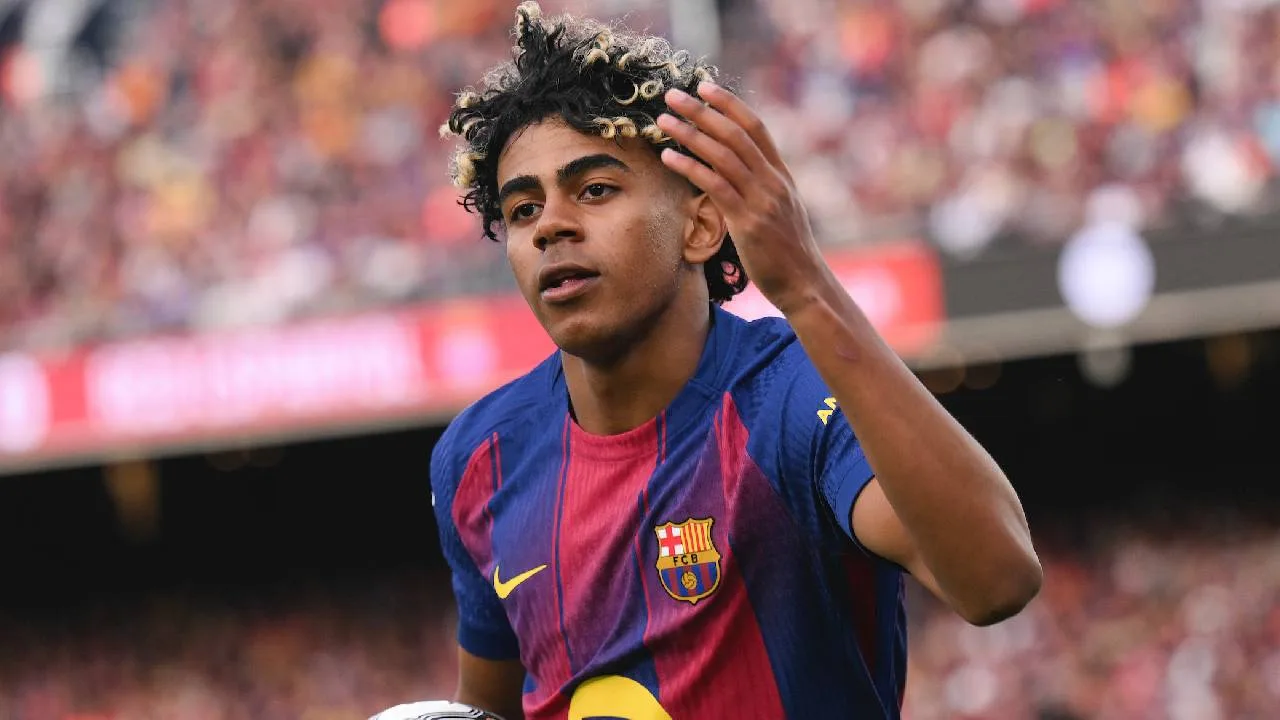 Lamine Yamal, jugador del Barcelona.