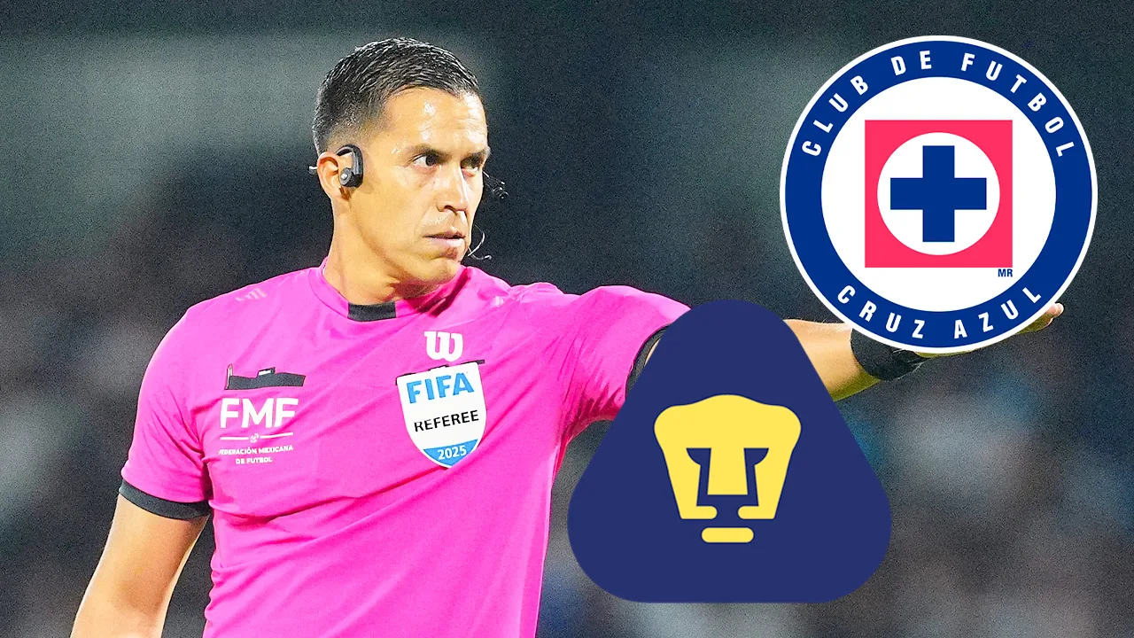 Daniel Quintero Huitrón, designado para el Pumas vs Cruz Azul.