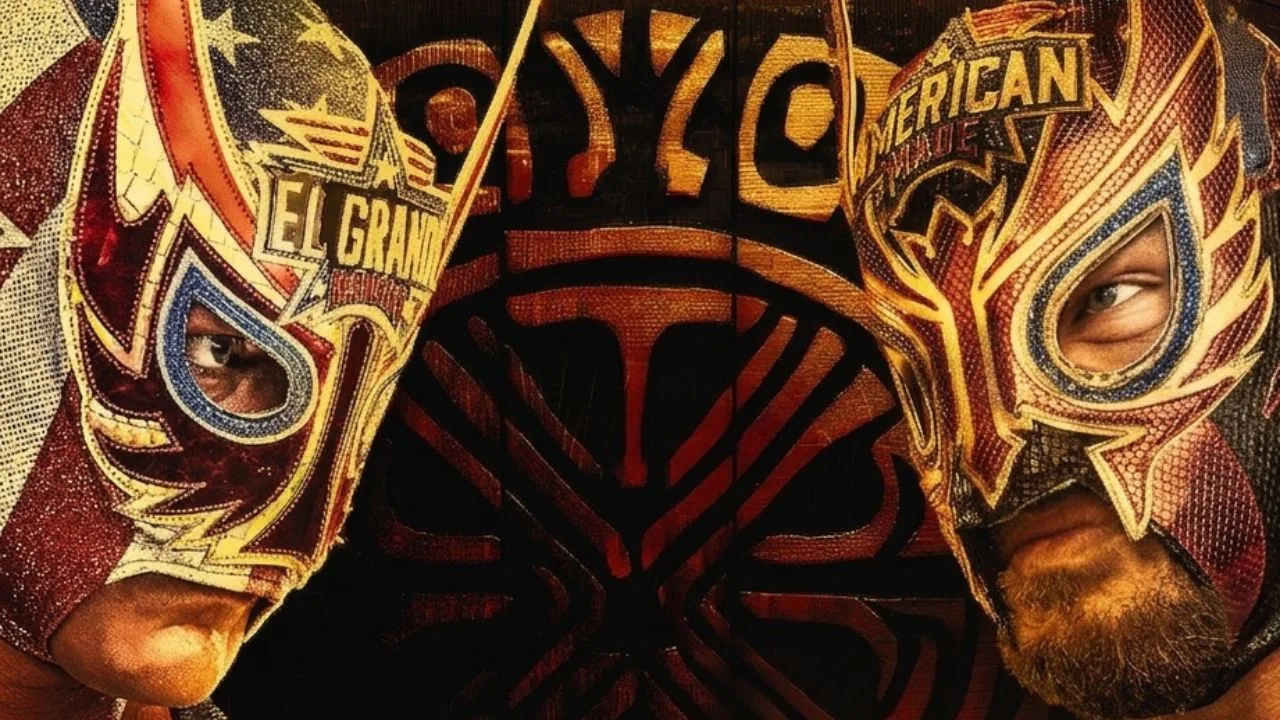 El Grande Americano y El Grande Americano Original, apostaron sus máscaras para este fin de semana. 