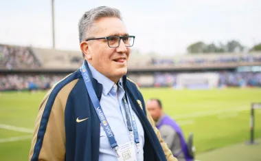 Luis Raúl González, presidente de Pumas.
