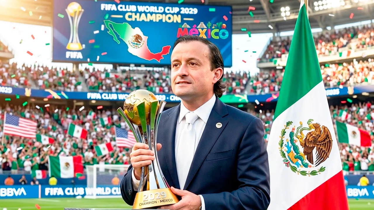 México sueña con el Mundial de Clubes 2029.