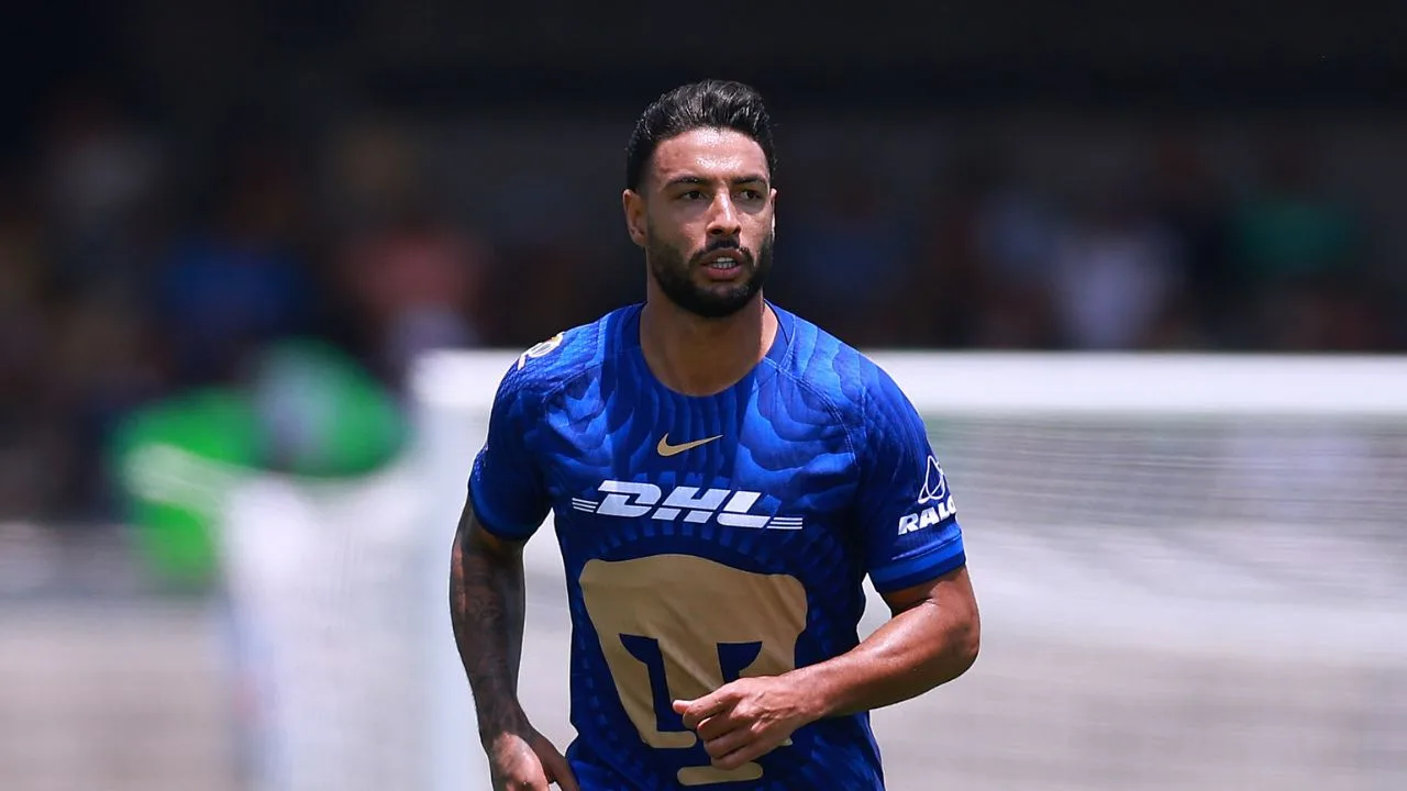 Nathan Silva, jugador de los Pumas. 