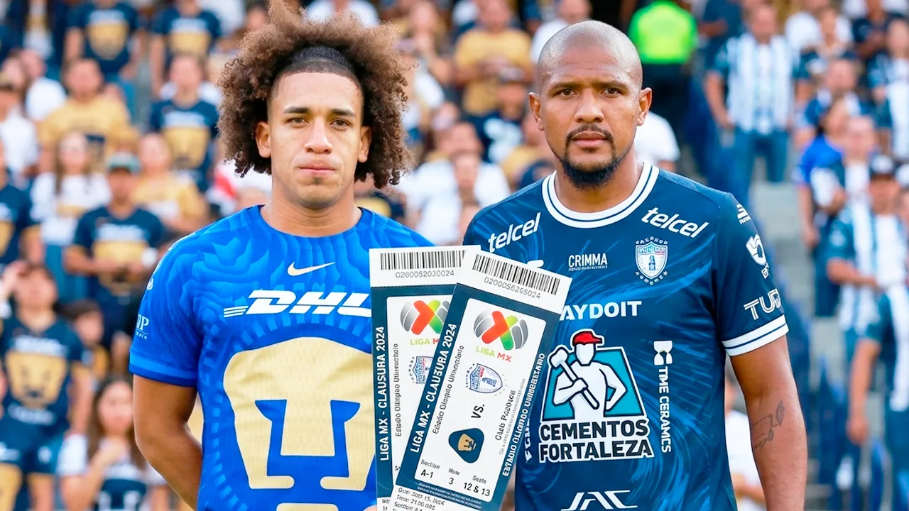 Los boletos del Pachuca vs Pumas por las semis de Liguilla.