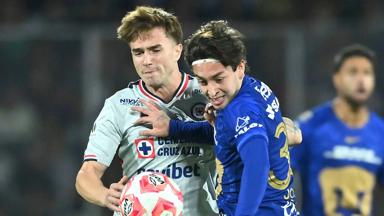 Cruz Azul vs Pumas: Alineaciones para la Final de ida del Clausura 2026.