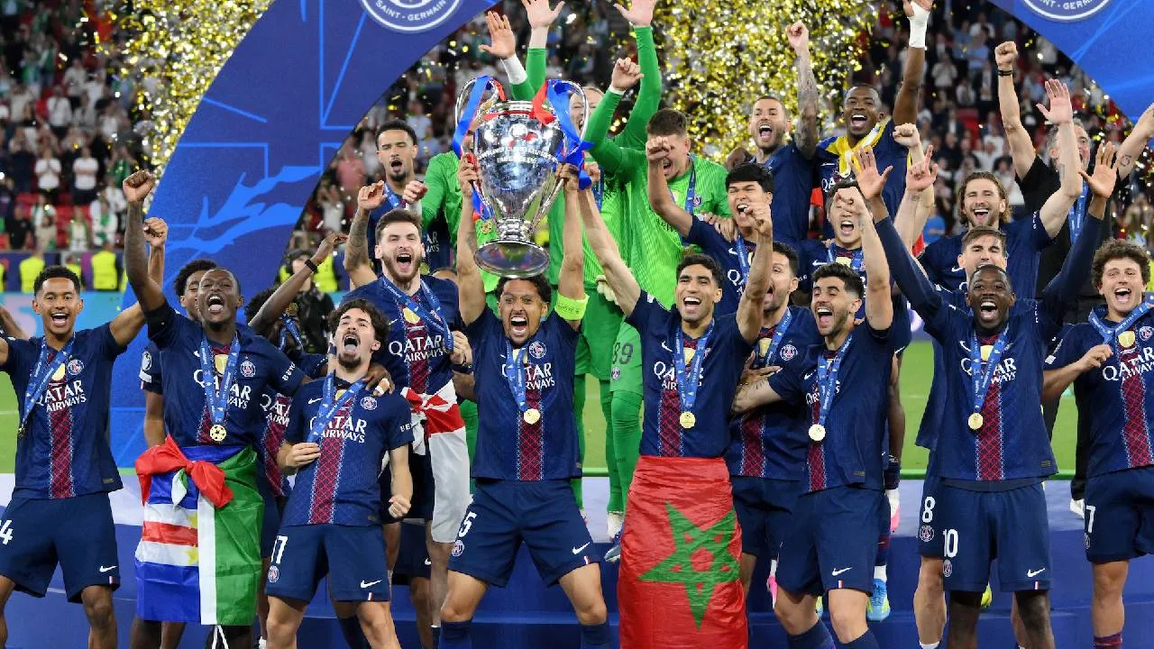 PSG se coronó en Europa nuevamente.