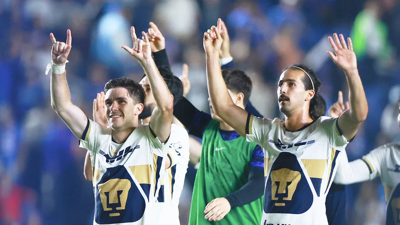 Pumas y su historial en las finales de Liga MX.