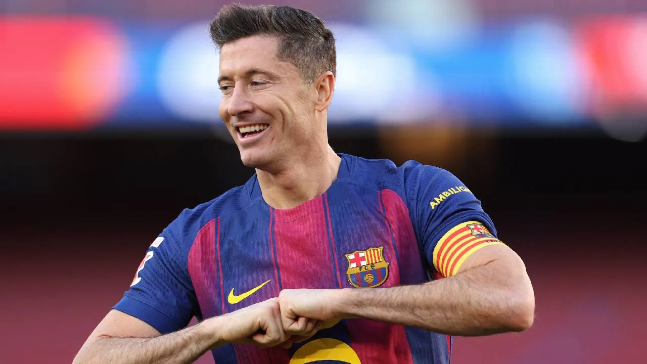 Robert Lewandowski, jugador polaco.