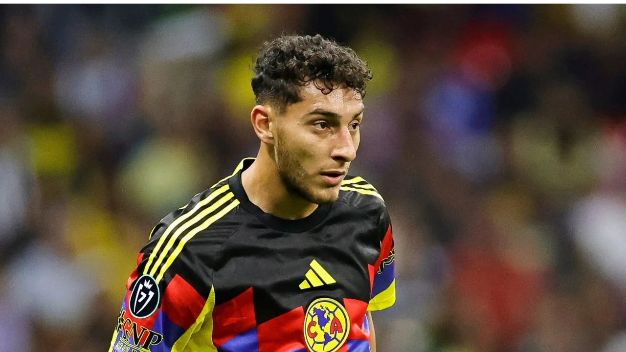 Sebastián Cáceres, jugador del América. 