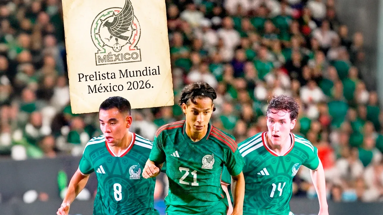 Prelista mundialista de Selección Mexicana.