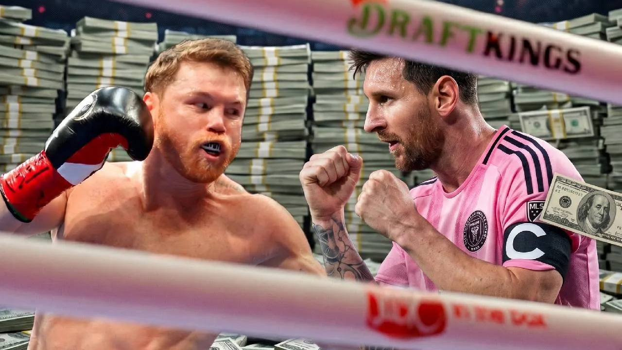 Canelo Álvarez y Leo Messi.