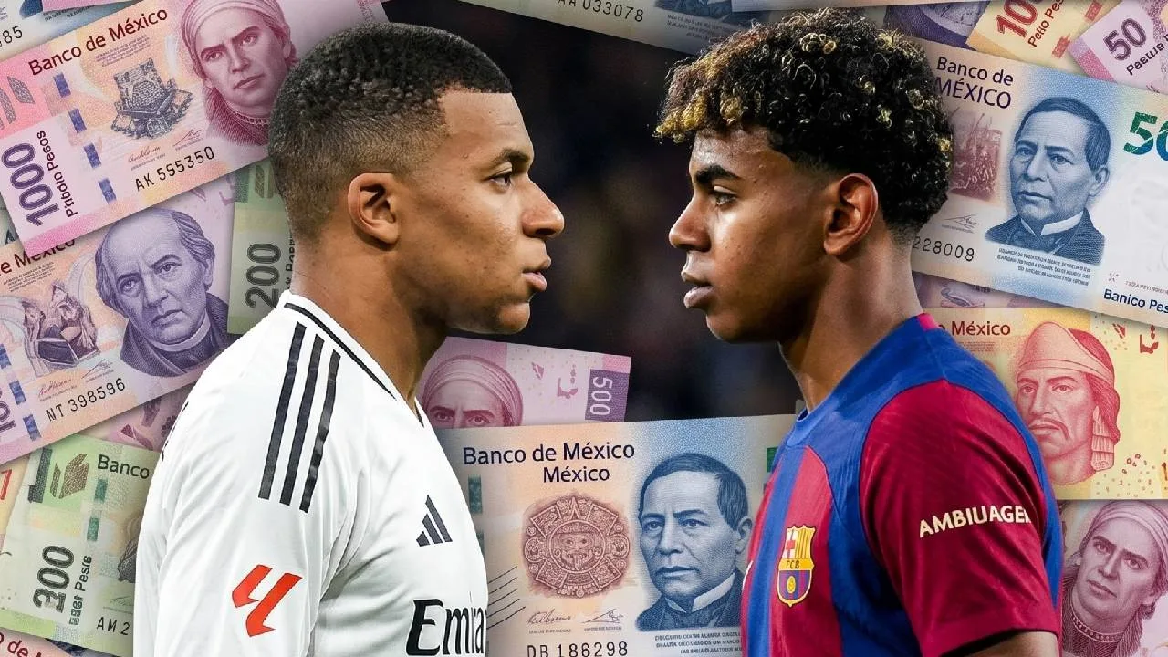 Kylian Mbappé y Lamine Yamal.
