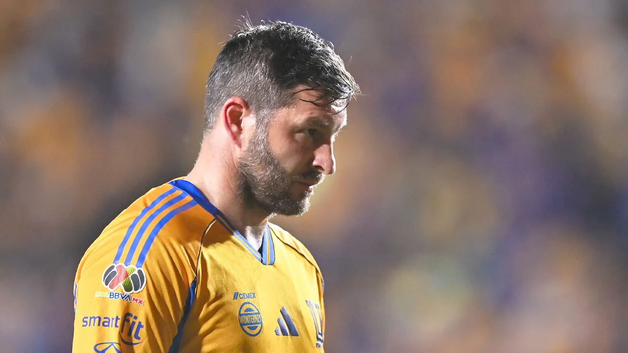 Gignac y su último juego de Liga MX con Tigres.