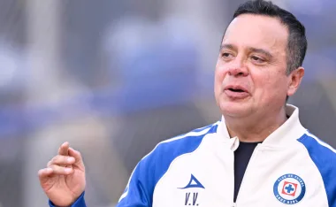 Víctor Velázquez, presidente del Cruz Azul.