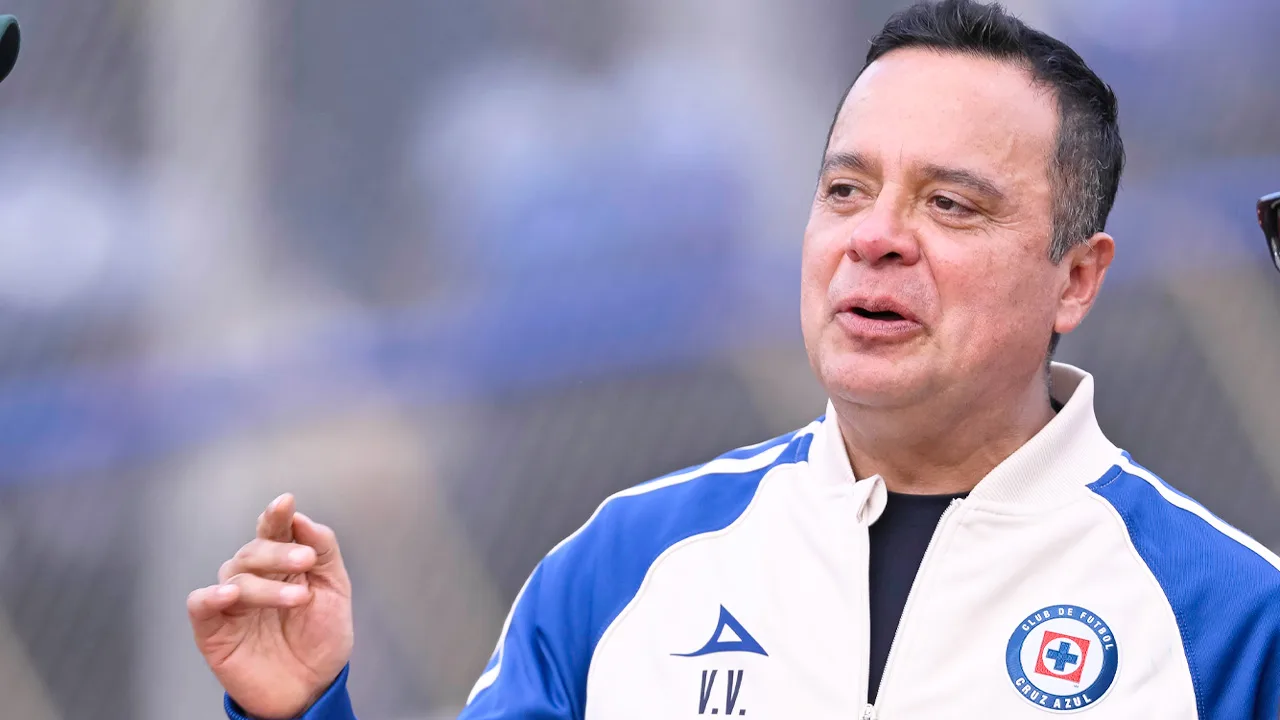 Víctor Velázquez, presidente del Cruz Azul.