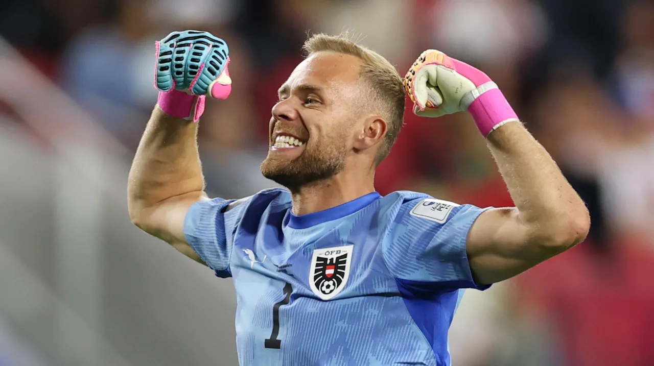 Alexander Schlager, portero de Austria en el Mundial 2026