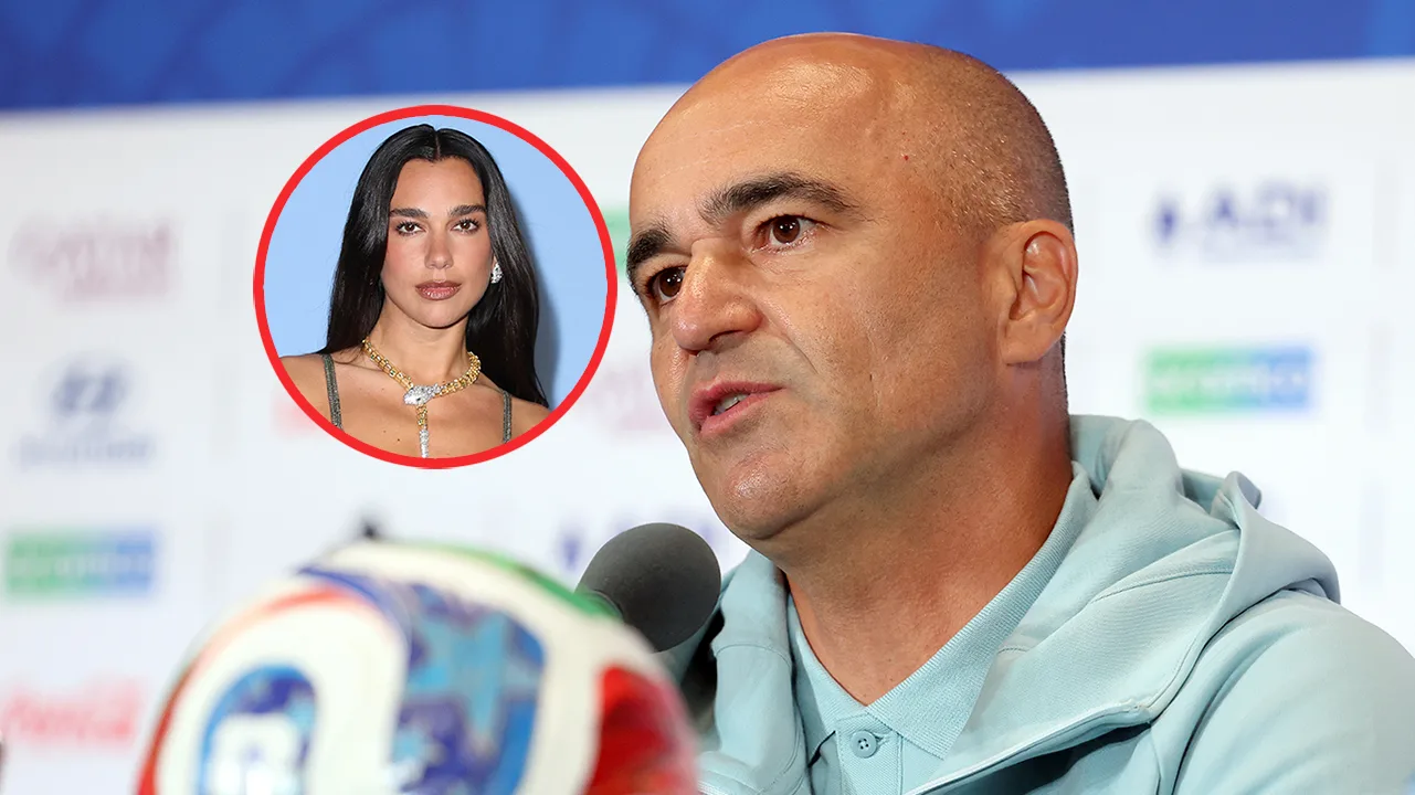 Roberto Martínez, Dua Lipa
